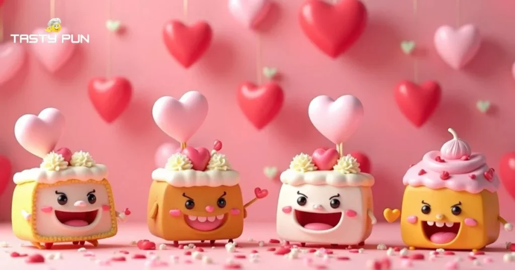 Punny Cake Lines For Valentine Cards