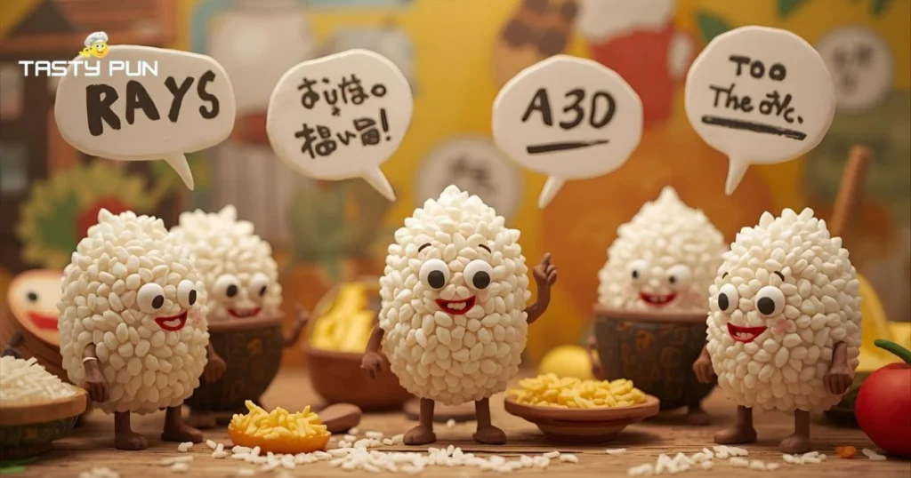 Short And Cute Rice Puns
