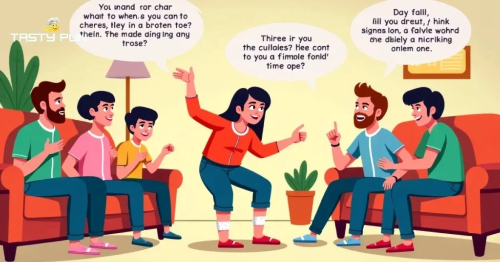 Funny Broken Toe Puns