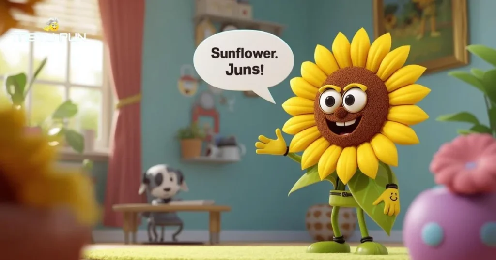 Funny Sunflower Puns