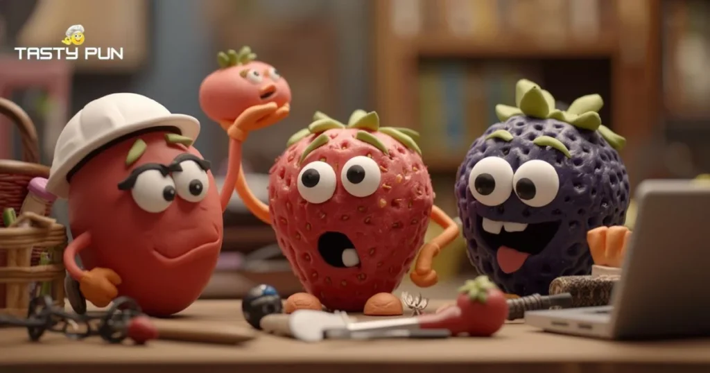 Punny Strawberry Quotes