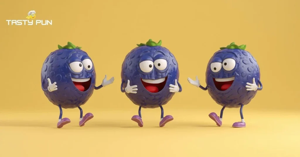 Short Blueberry Puns