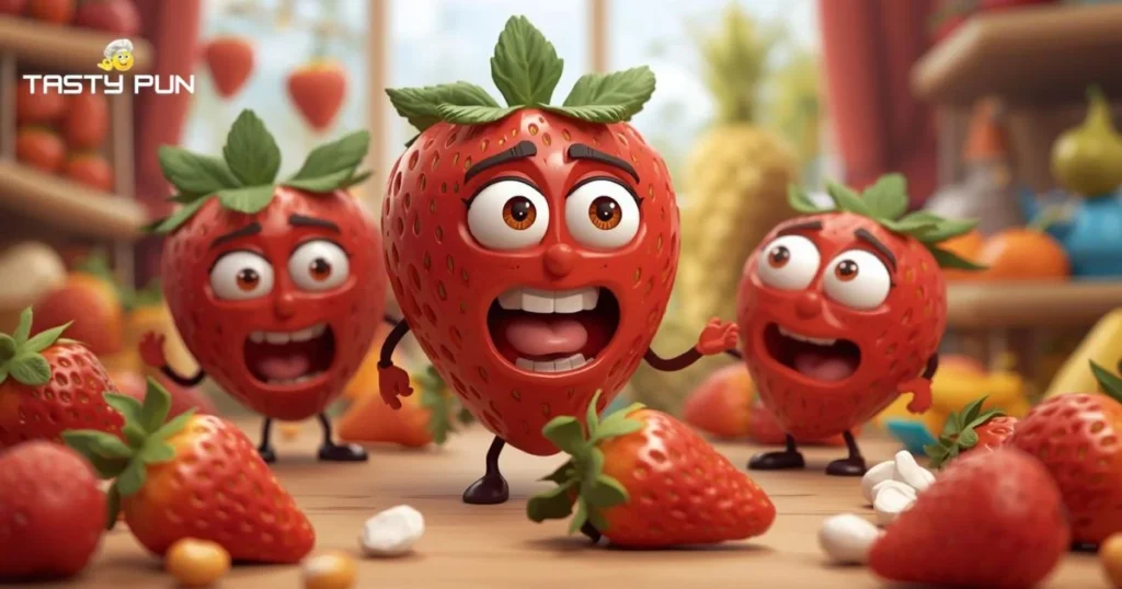 Strawberry Jokes For Foodies