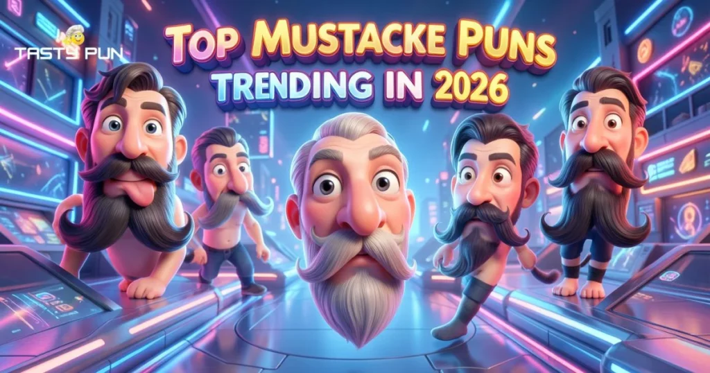 Top Mustache Puns