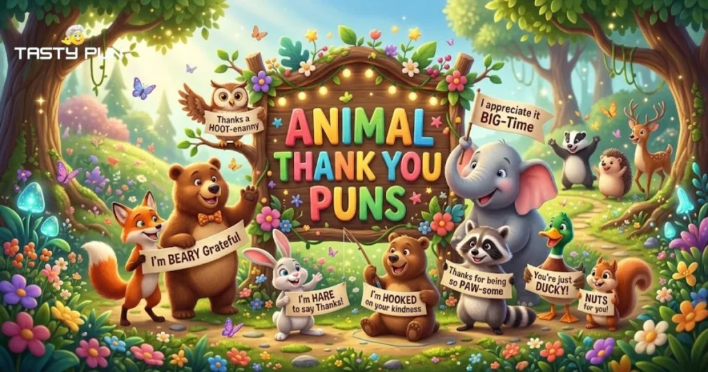 Animal Thank You Puns