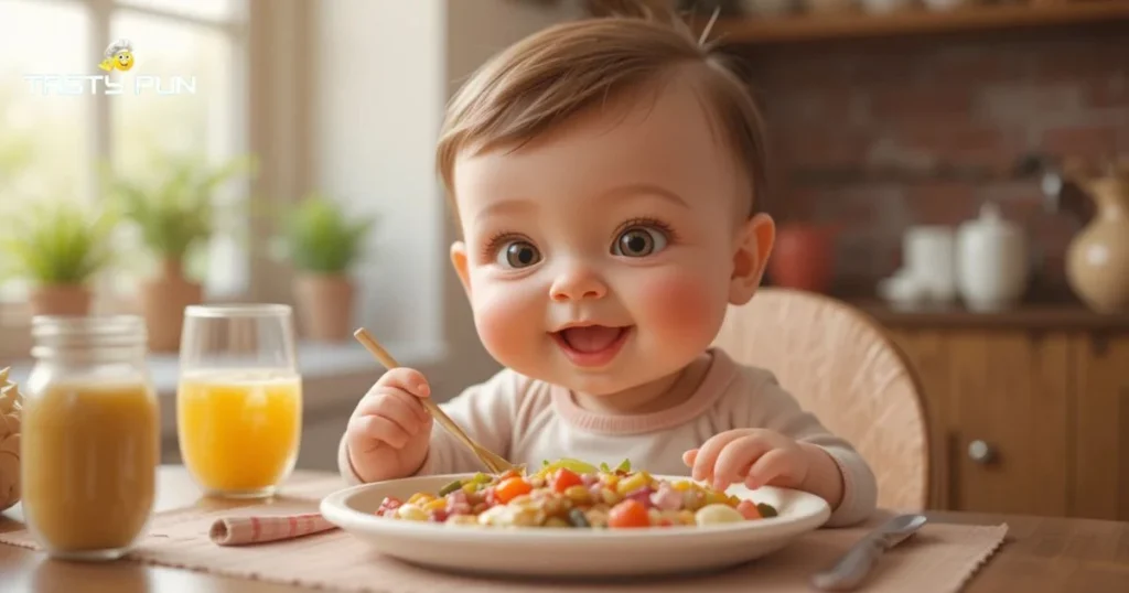 Funny Baby Mealtime Puns