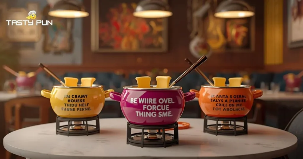 Iconic Sayings With A Fondue