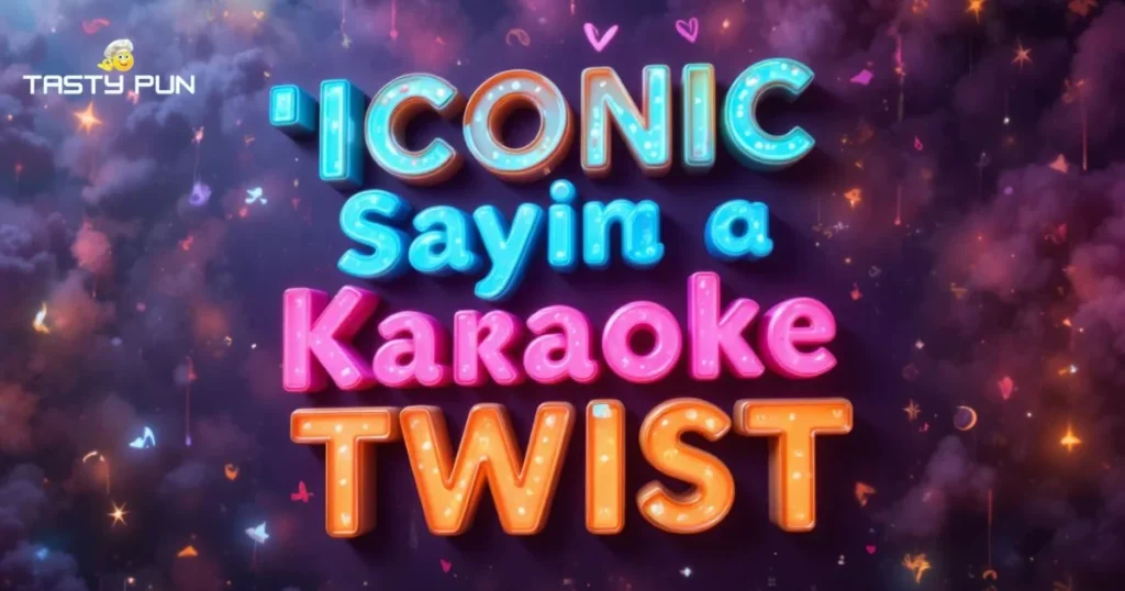 Iconic Sayings With Karaoke