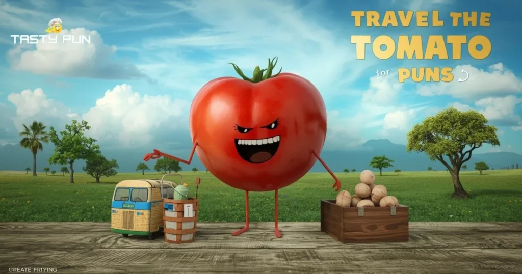 Travel Friendly Tomato Puns