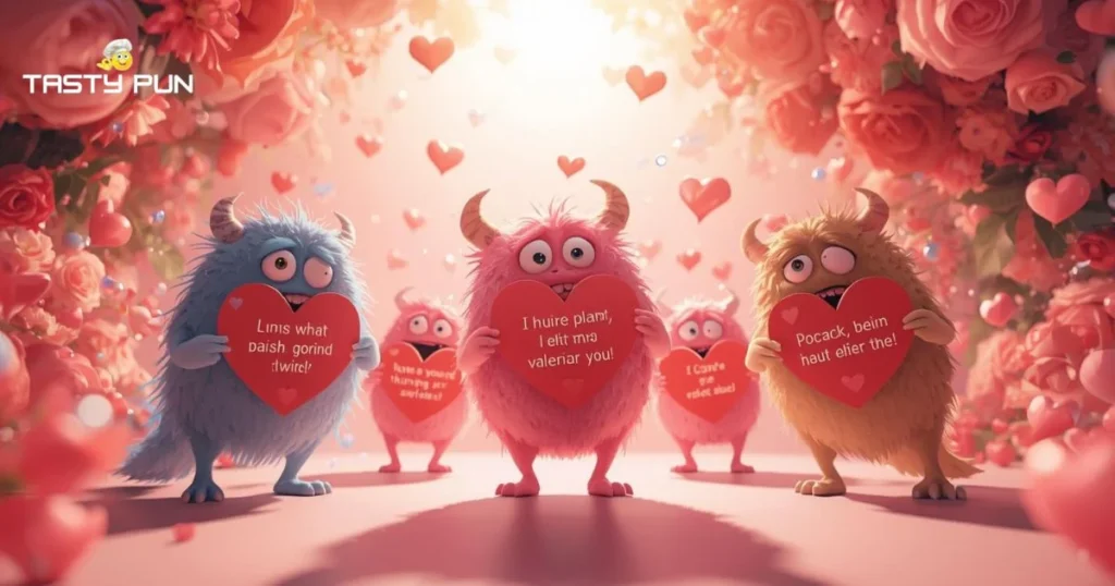 Valentines Monster Puns