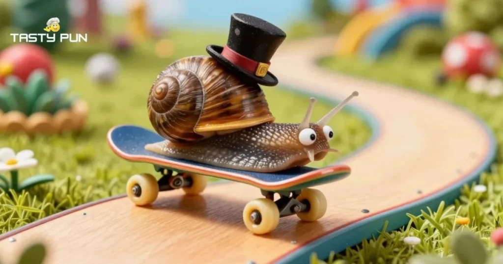 Clever Escargot Humor