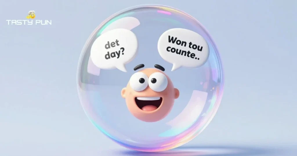 One Liner Bubble Puns