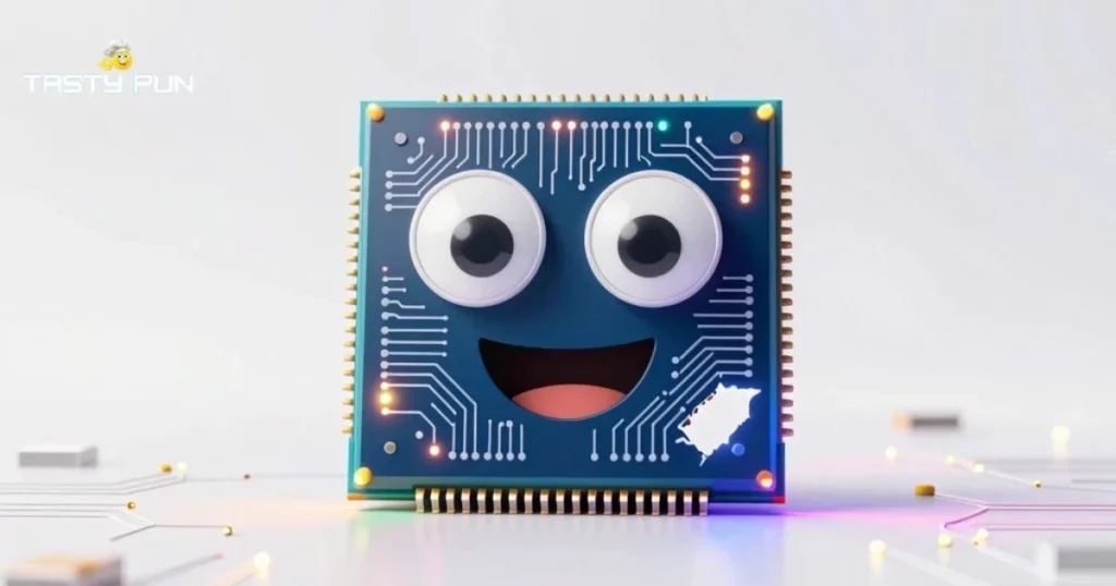 Tech And Computer Chip