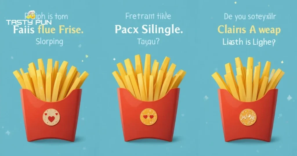 Witty Fries Puns