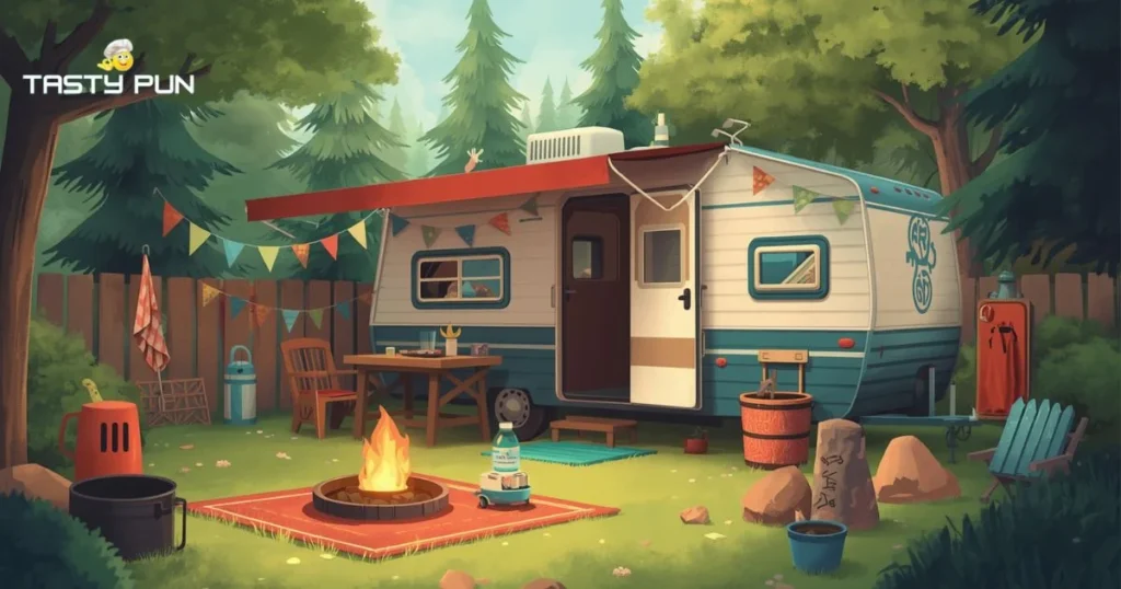 Clean Camper Dad Puns