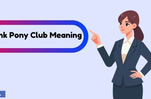 Pink Pony Club Meaning
