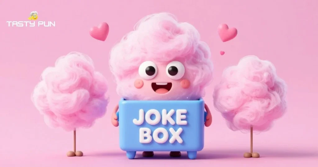 Cotton Candy Joke Box