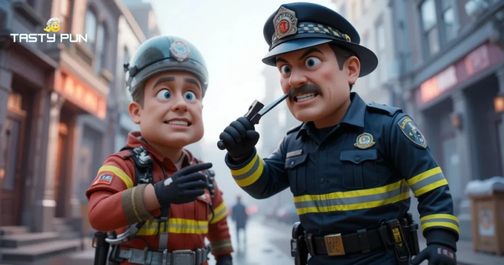 Police Vs Fireman Jokes