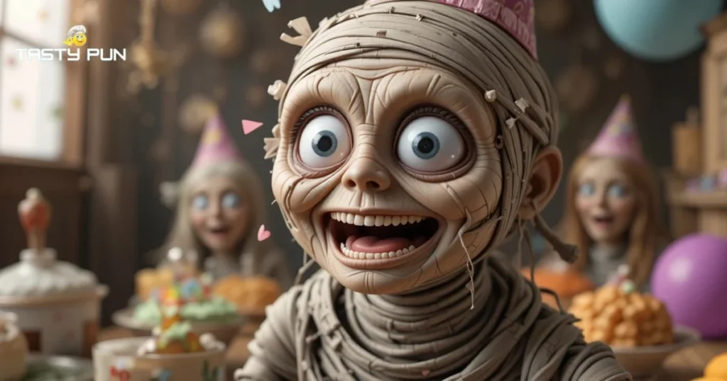 Party Ready Mummy Jokes