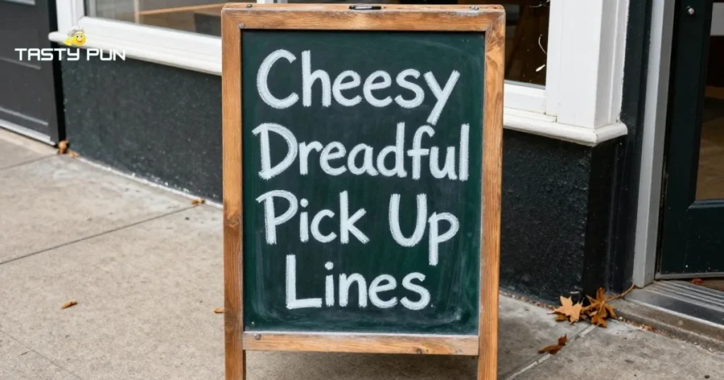 Cheesy Dreadful Pick Up Lines
