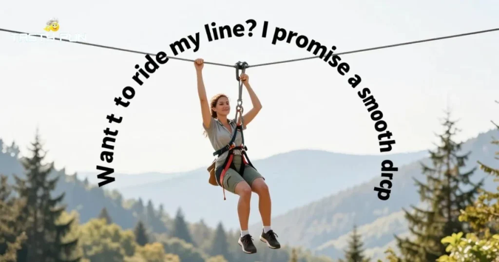 Cute Zipline Pick Up