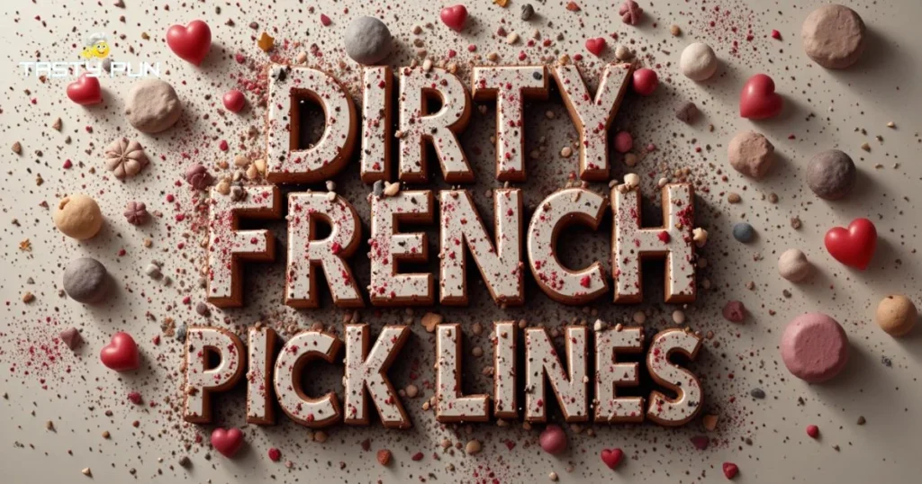 Dirty French Pick Up Lines