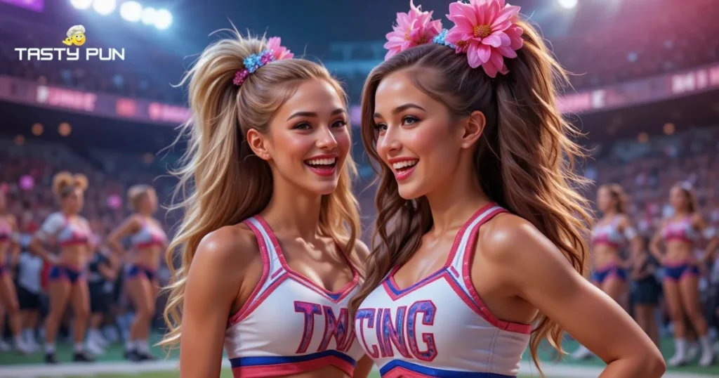 Flirty Cheerleading Pick Up