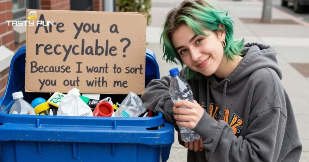 Funny Recycling Pick Up