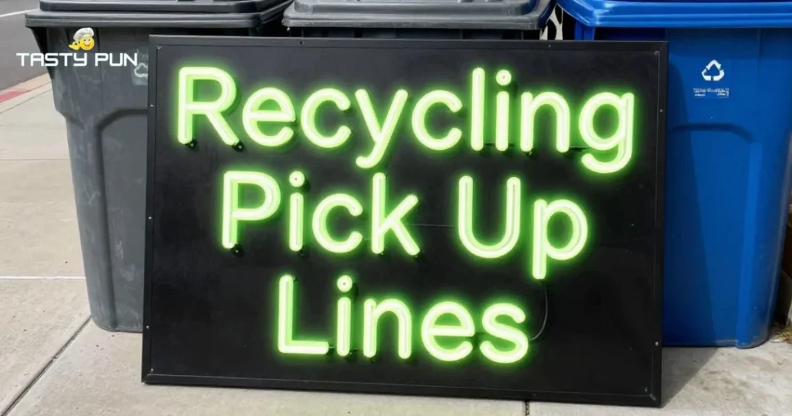 Recycling Pick Up Lines