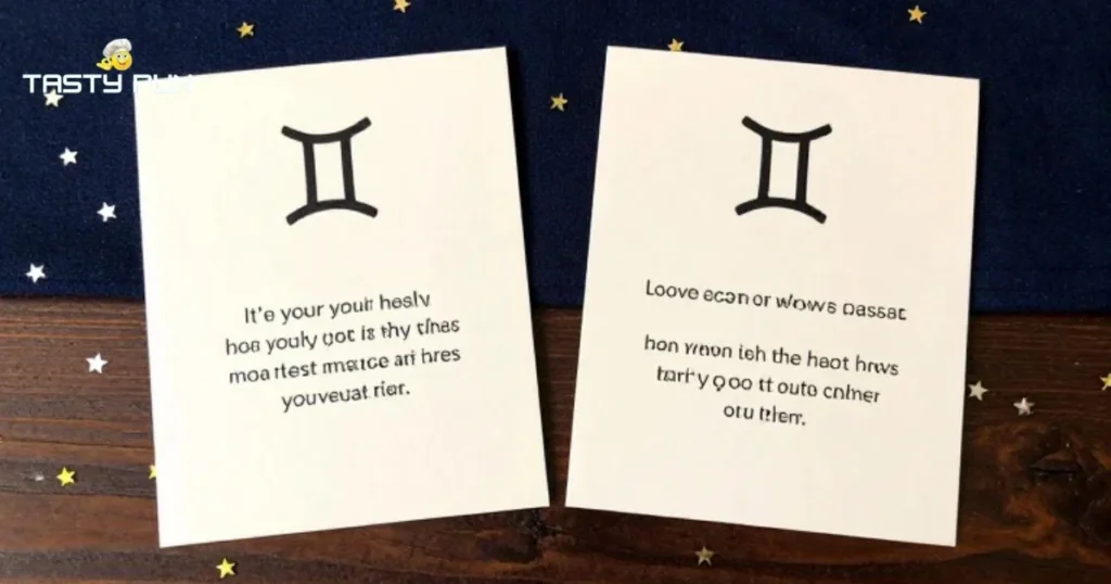 Romantic Gemini Chat Starters