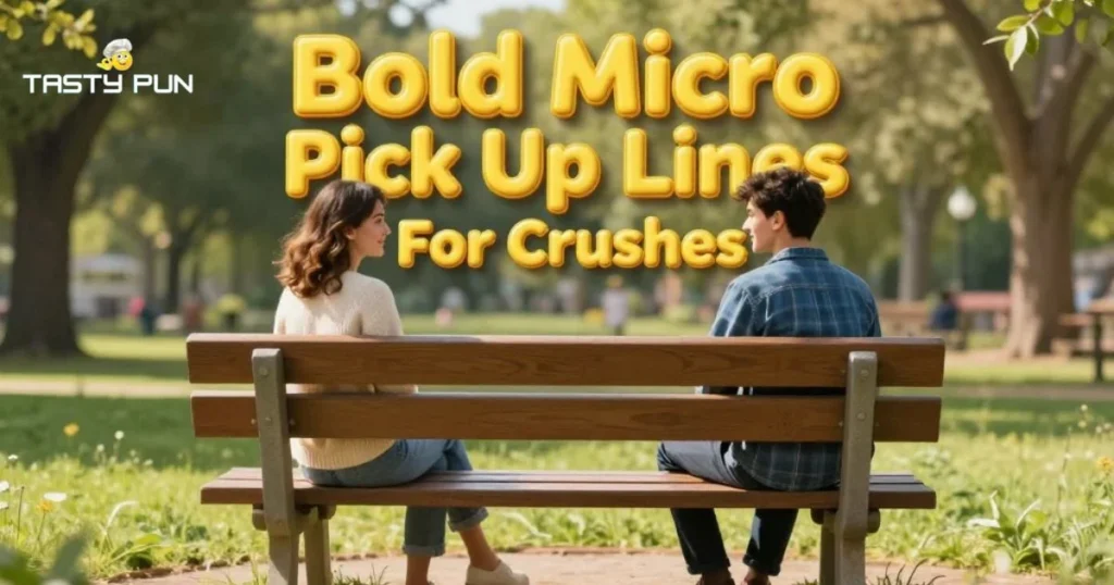 Bold Micro Pick Up Lines