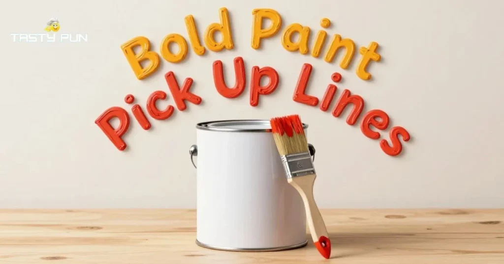 Bold Paint Pick Up Lines