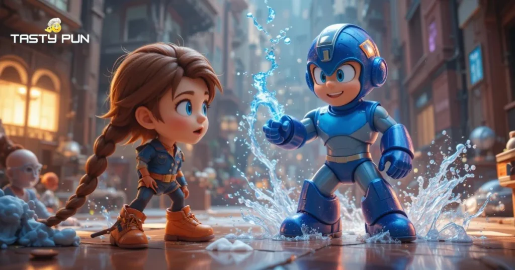 Clean Mega Man Pick