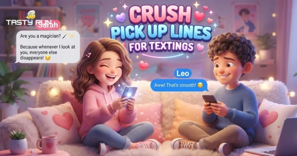 Crush Pick Up Lines For Texting