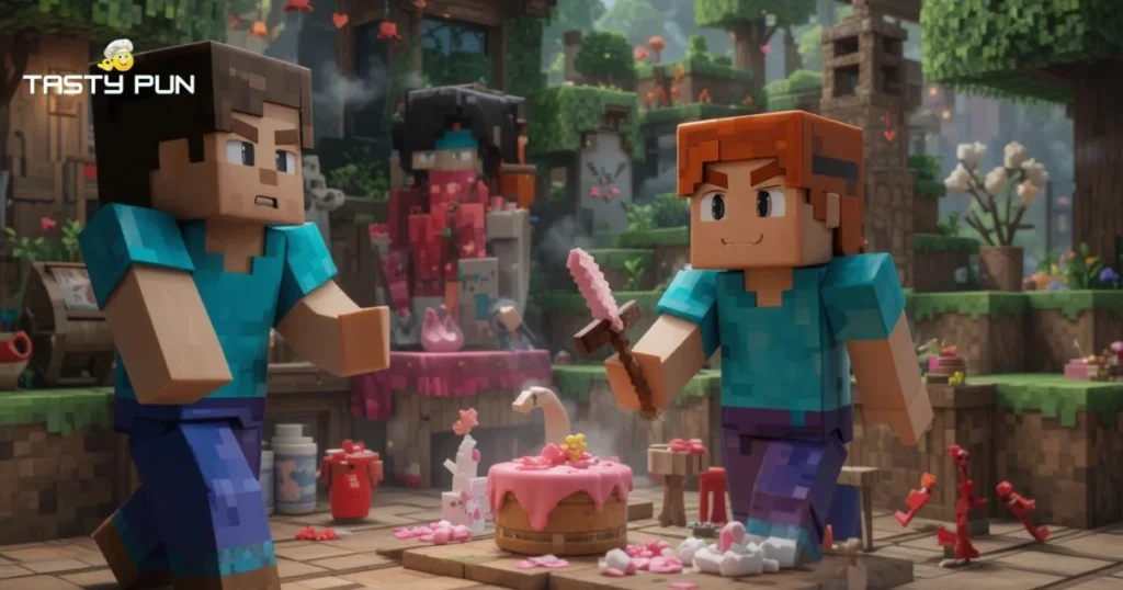 Funny Minecraft Pick Up