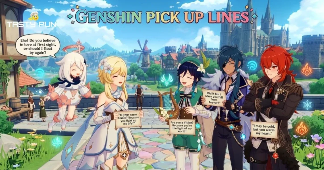 Genshin Pick Up Lines