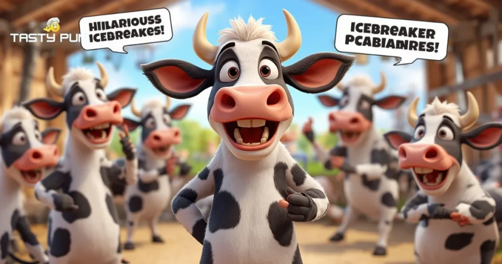 Hilarious Cow Icebreaker Pick
