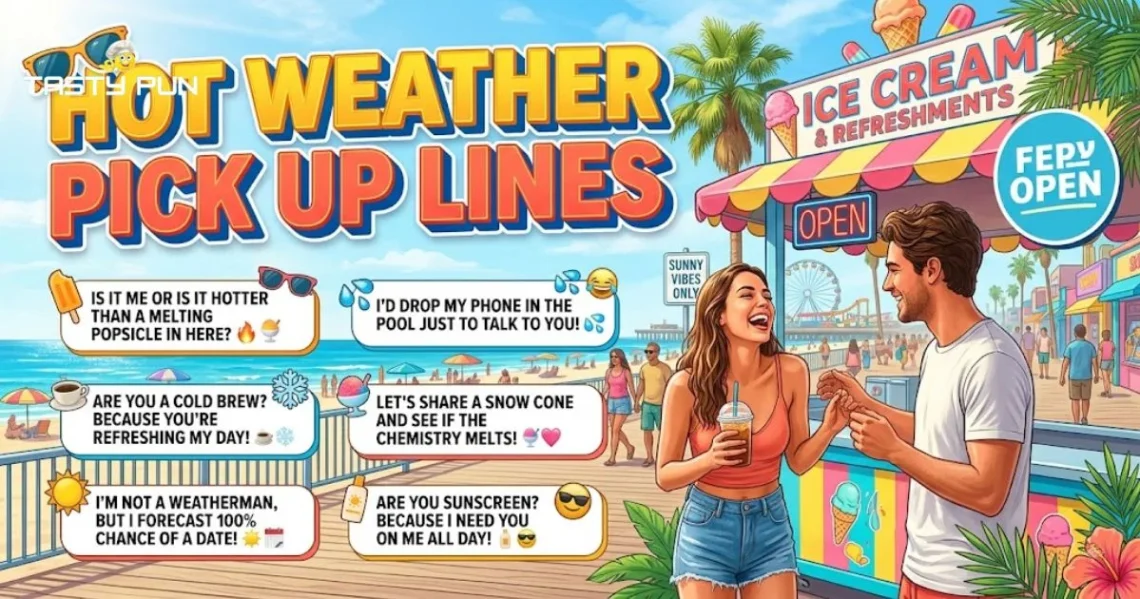 Hot Weather Pick Up Lines