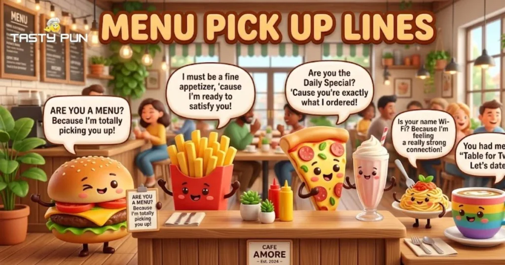 Menu Pick Up Lines