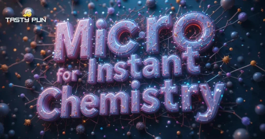 Micro Lines For Instant Chemistry