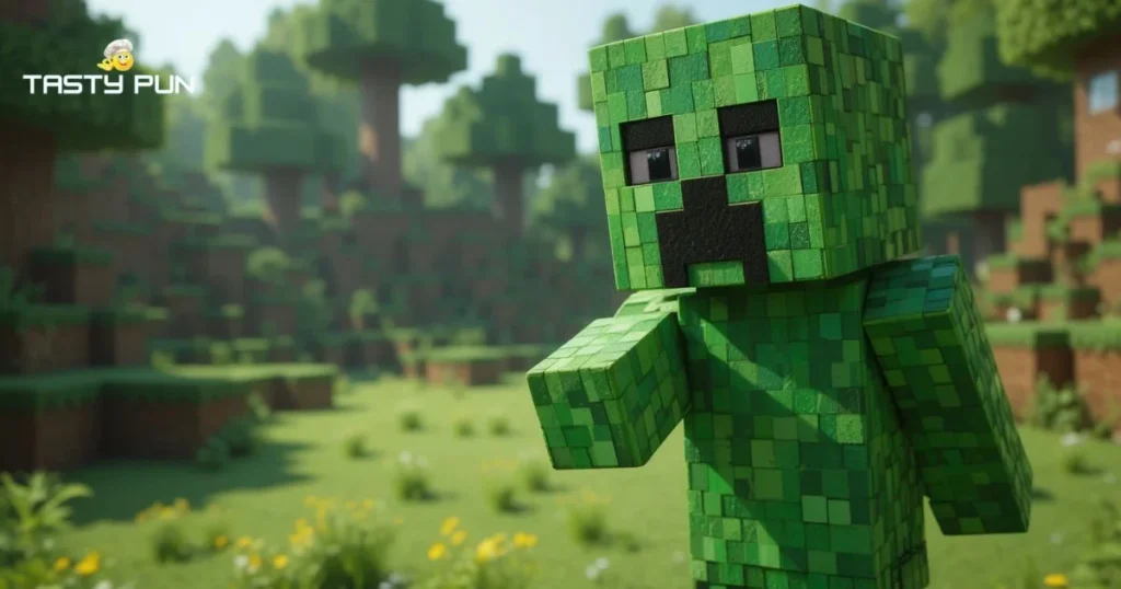 Minecraft Creeper Pick Up