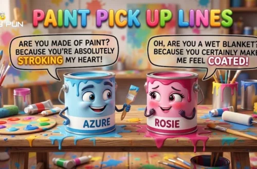 Paint Pick Up Lines