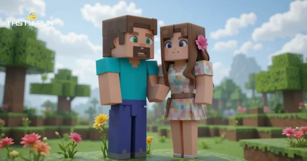 Rare Minecraft Love Pick Up