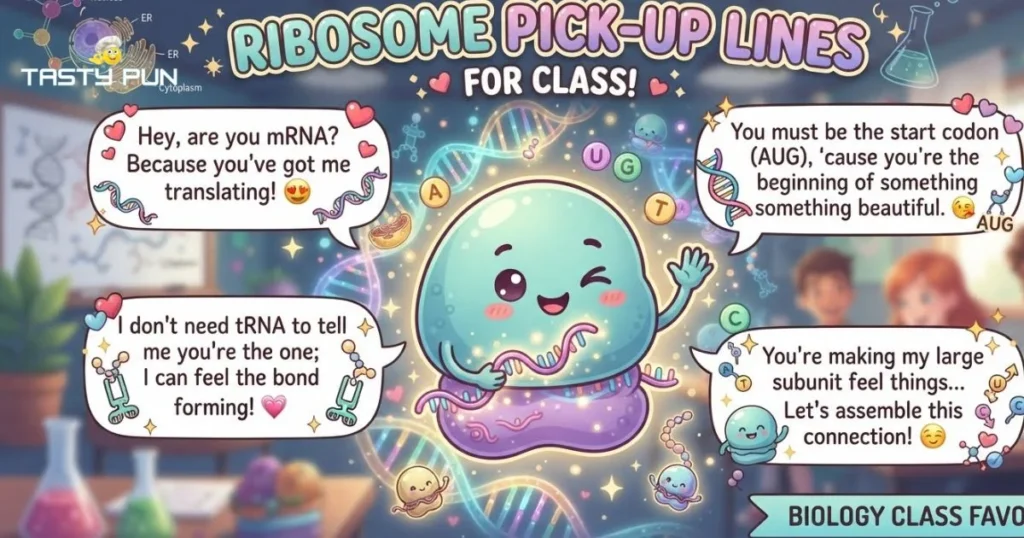 Ribosome Pick Up Lines For Class
