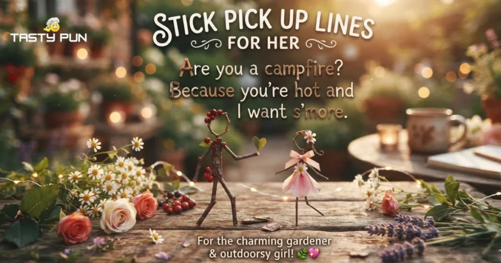 Sticks Pick Up Lines For Her
