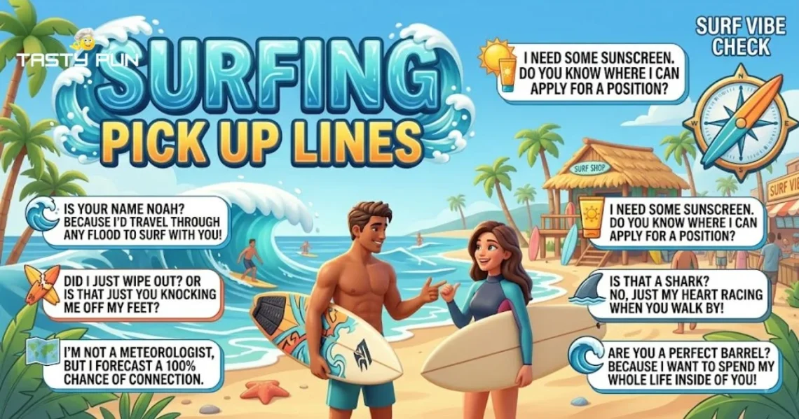 Surfing Pick Up Lines
