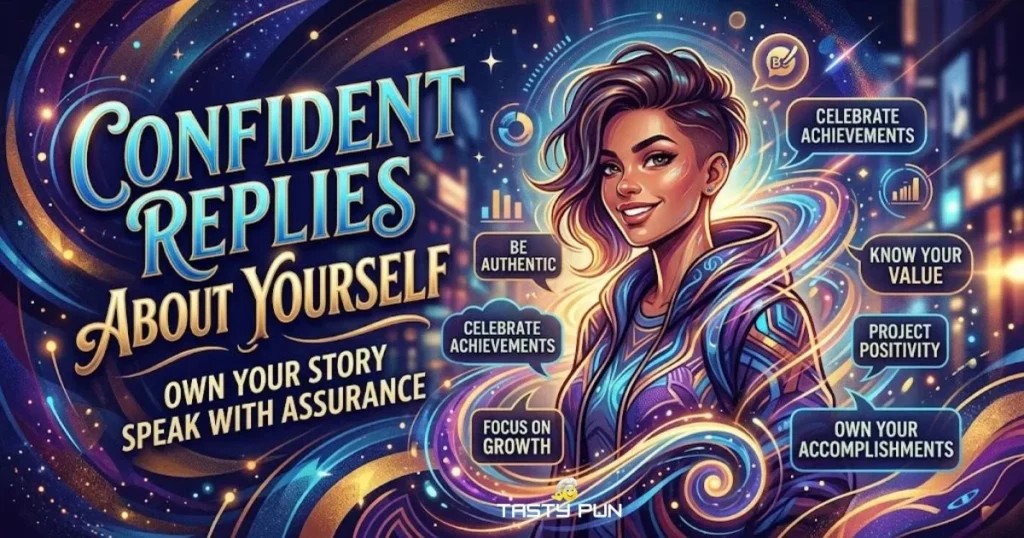 Confident Replies About Yourself