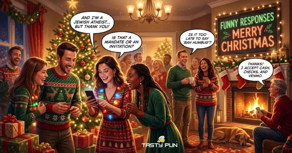Funny Responses To Merry Christmas