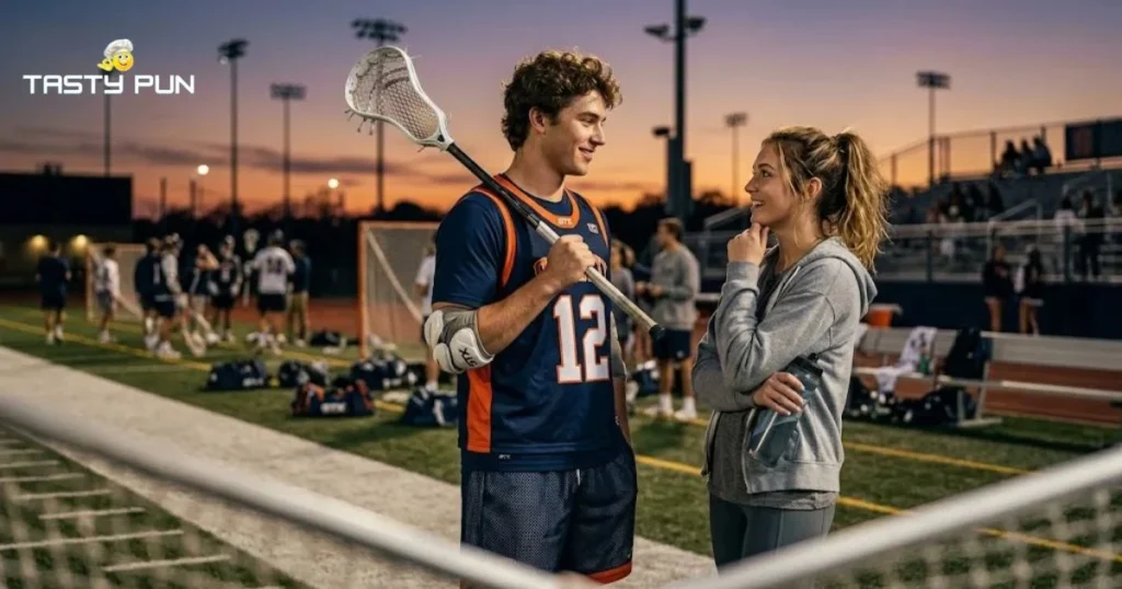 Lacrosse Player Pick Up