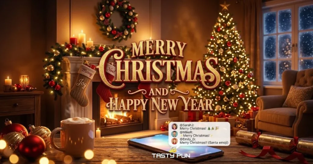 Merry Christmas Text And Social